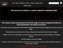 Tablet Screenshot of hoodyfactory.co.za